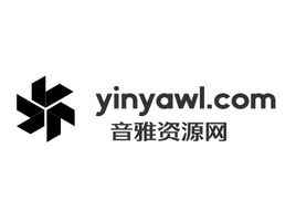 音雅资源网logo标志PPT模板