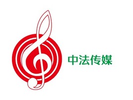 中法传媒logo标志PPT模板