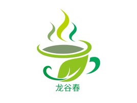 龙谷春店铺logo头像PPT模板