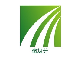 微圾分logo标志PPT模板