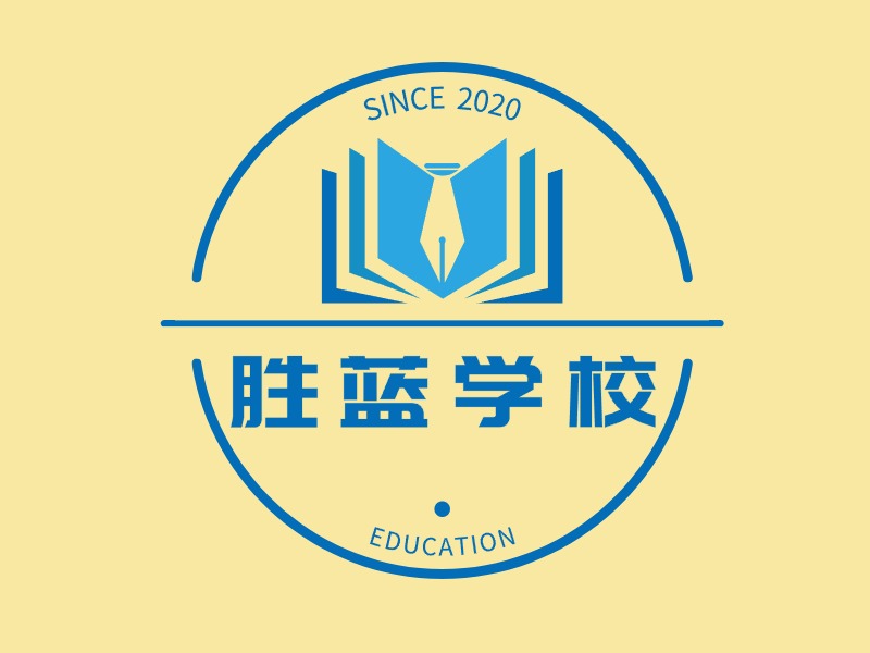 胜蓝学校AI生成PPT