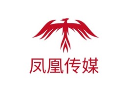 凤凰传媒logo标志PPT模板