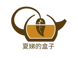 夏娣的盒子店铺logo头像PPT模板