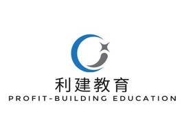 利建教育logo标志PPT模板