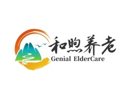 老年养老养老logo