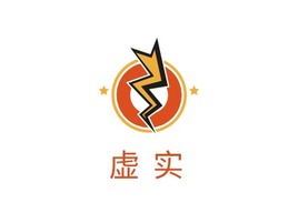 虚·实logo标志PPT模板