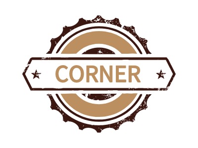 CORNER店铺logo头像PPT模板