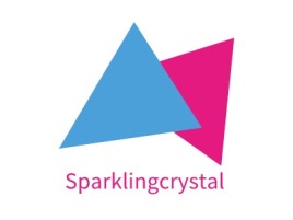 Sparklingcrystal养生logo标志PPT模板