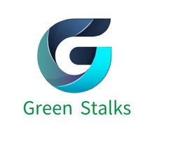 Green Stalks企业标志PPT模板