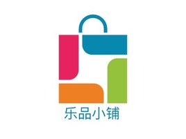 乐品小铺店铺标志PPT模板