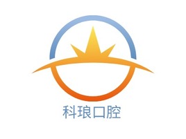 科琅口腔门店logo标志PPT模板