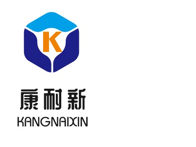 康耐新logo标志PPT模板