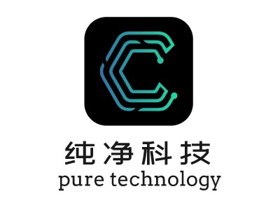 纯净科技AIPPT图标PPT模板