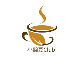 小豌豆Club店铺logo头像PPT模板