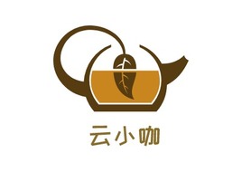 云小咖店铺logo头像PPT模板