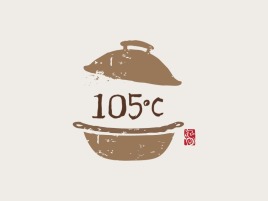 105℃店铺logo头像PPT模板