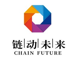 链动未来logo标志PPT模板