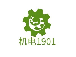 机电1901企业标志PPT模板