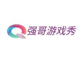 强哥游戏秀logo标志PPT模板