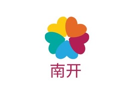 南开logo标志PPT模板