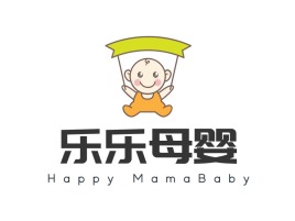 妈妈母婴logo标志PPT模板