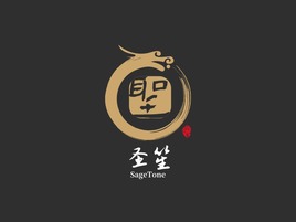 圣笙logo标志PPT模板