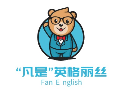 “凡是”英格丽丝logo标志PPT模板