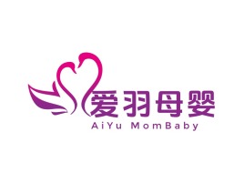 妈妈母婴logo标志PPT模板