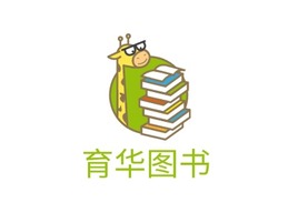 育华图书logo标志PPT模板