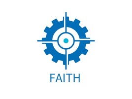 FAITH企业标志PPT模板