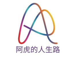 阿虎的人生路店铺logo头像PPT模板