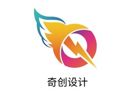 奇创PPT模板logo标志PPT模板