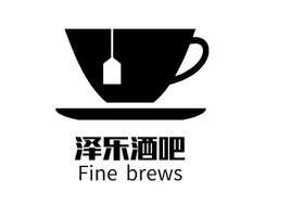 泽乐酒吧店铺logo头像PPT模板