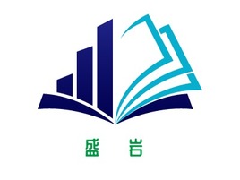 盛岩logo标志PPT模板