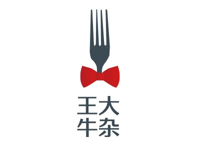 王大牛杂店铺logo头像PPT模板