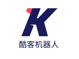 酷客机器人logo标志PPT模板