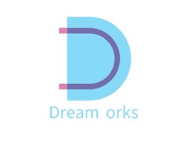 DreamWorks店铺logo头像PPT模板