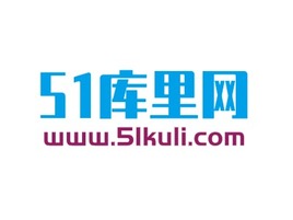 51库里网logo标志PPT模板