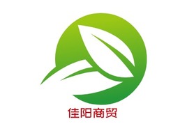 佳阳商贸店铺logo头像PPT模板