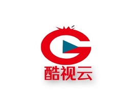 酷视云logo标志PPT模板