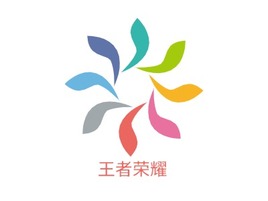 王者荣耀logo标志PPT模板