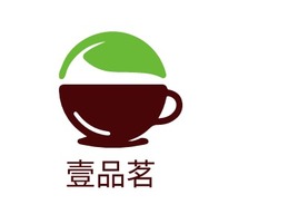 壹品茗店铺logo头像PPT模板