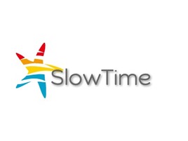 SlowTimelogo标志PPT模板