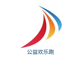 公益欢乐跑企业标志PPT模板