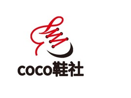 coco鞋社店铺标志PPT模板