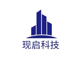 现启科技企业标志PPT模板