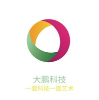 大鹏科技企业标志PPT模板