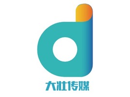 大壮传媒logo标志PPT模板