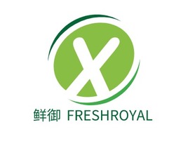 鲜御 FRESHROYAL企业标志PPT模板