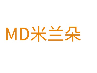 MD米兰朵店铺标志PPT模板